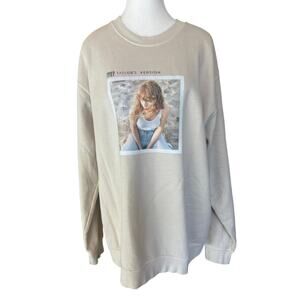 1989 (TAYLOR’S VERSION) BEIGE CREWNECK | #3XL